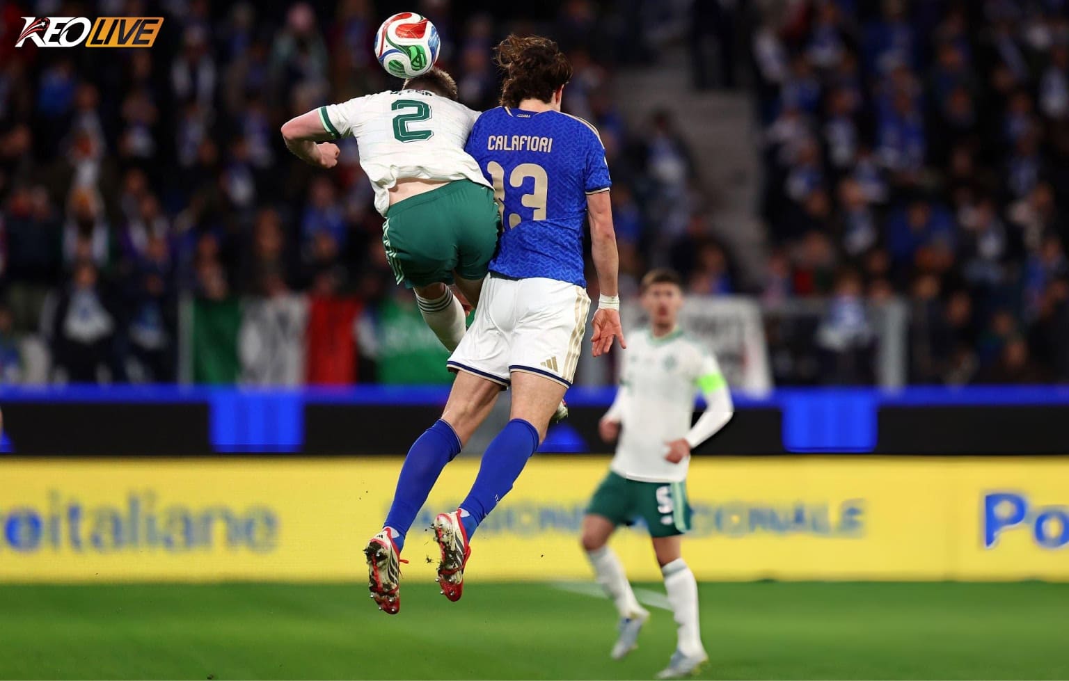 Italy gặp nhiều khó khăn trước hàng thủ của Bắc Ireland | Keolive