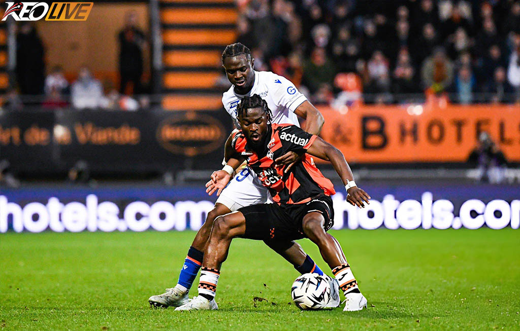 Lorient và Auxerre kìm chân nhau | Keolive