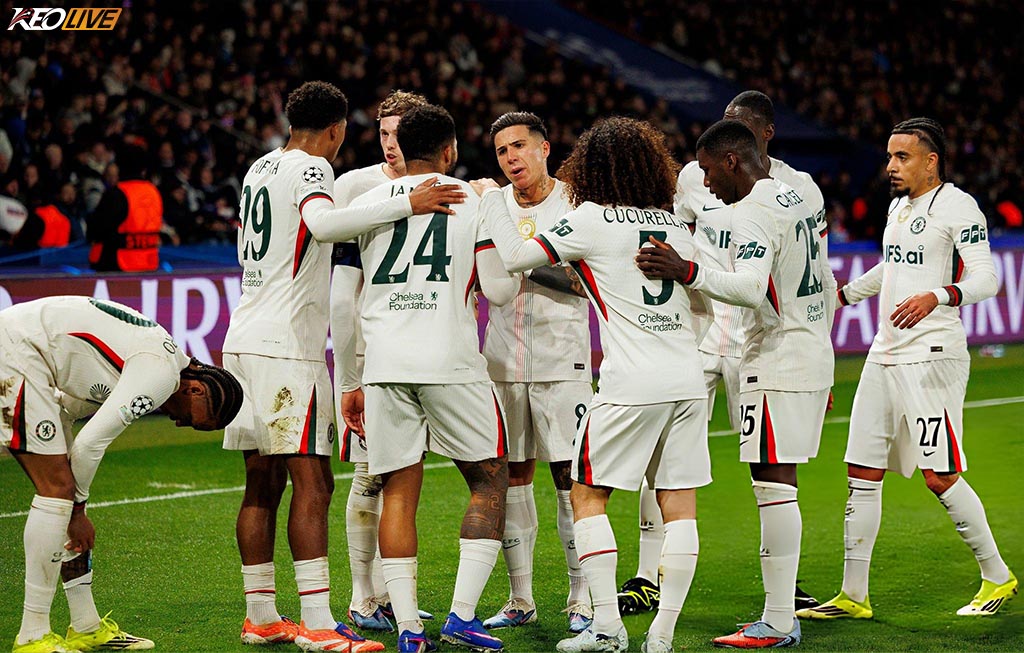 Chelsea hai lần gỡ hòa trước PSG | Keolive