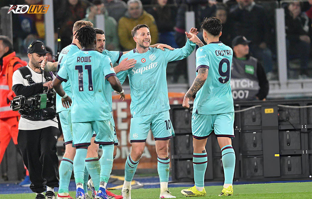 Bàn thắng của Cambiaghi đưa Bologna vào tứ kết | Keolive