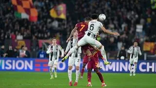 Hình ảnh cho bài Gatti lập công phút 93 khép lại trận hòa rực lửa với Roma tại Olimpico