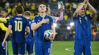 Hình ảnh cho bài Gyokeres lập hat-trick, Thụy Điển hạ Ukraine đầy thuyết phục