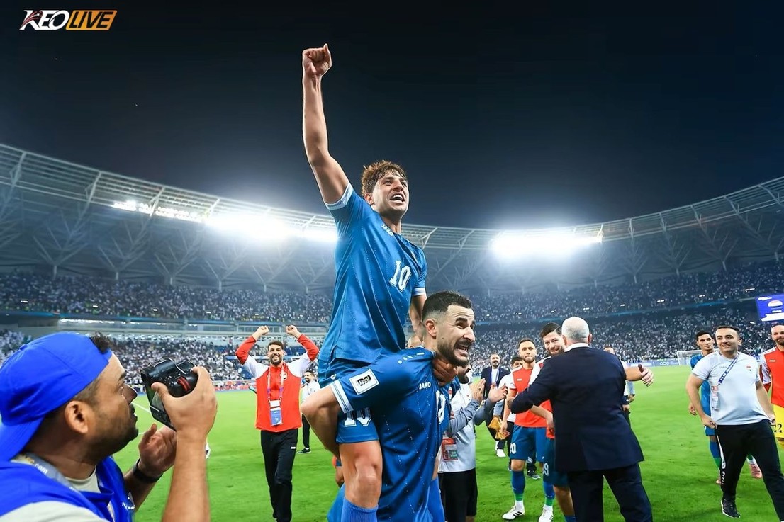 Iraq bước vào trận chung kết này sau hành trình vòng loại châu Á đầy gian nan | Keolive