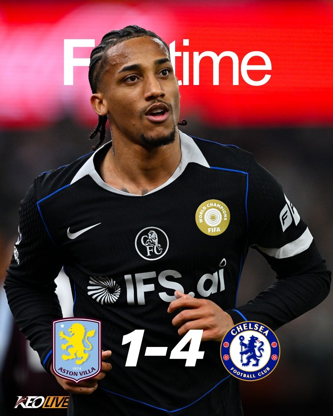 Aston Villa 1-4 Chelsea | Keolive