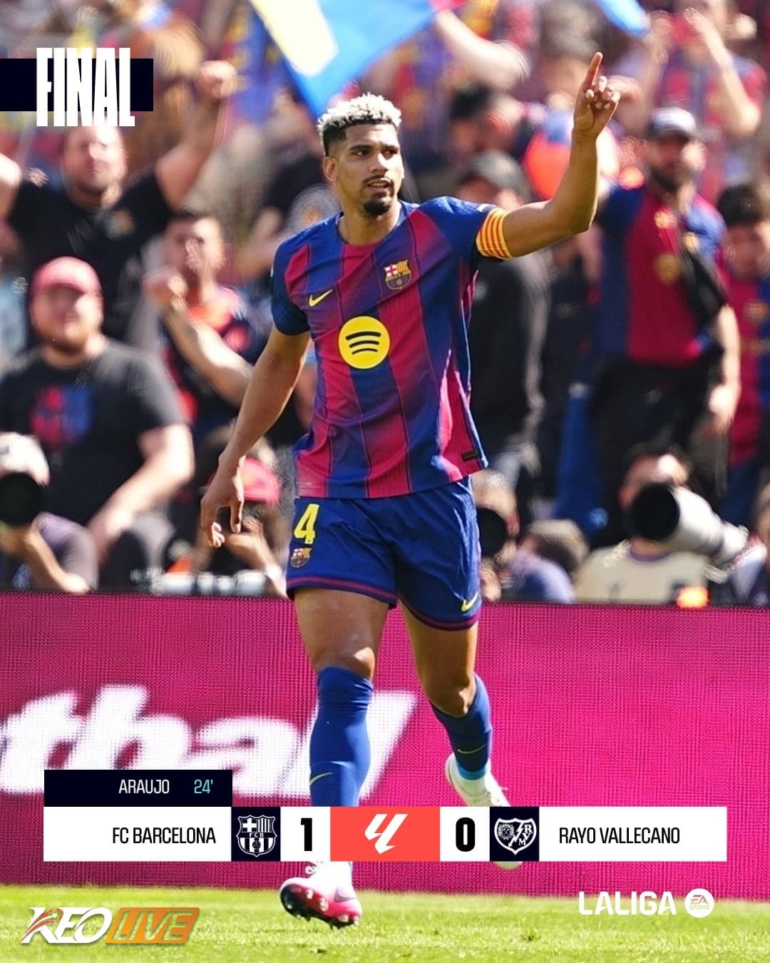 Barcelona 1-0 Rayo Vallecano | Keolive
