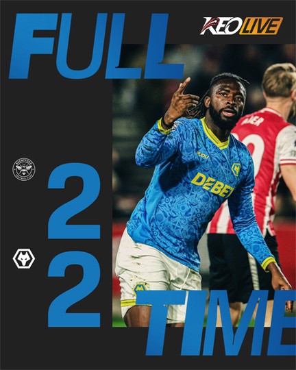 Brentford 2-2 Wolves | Keolive