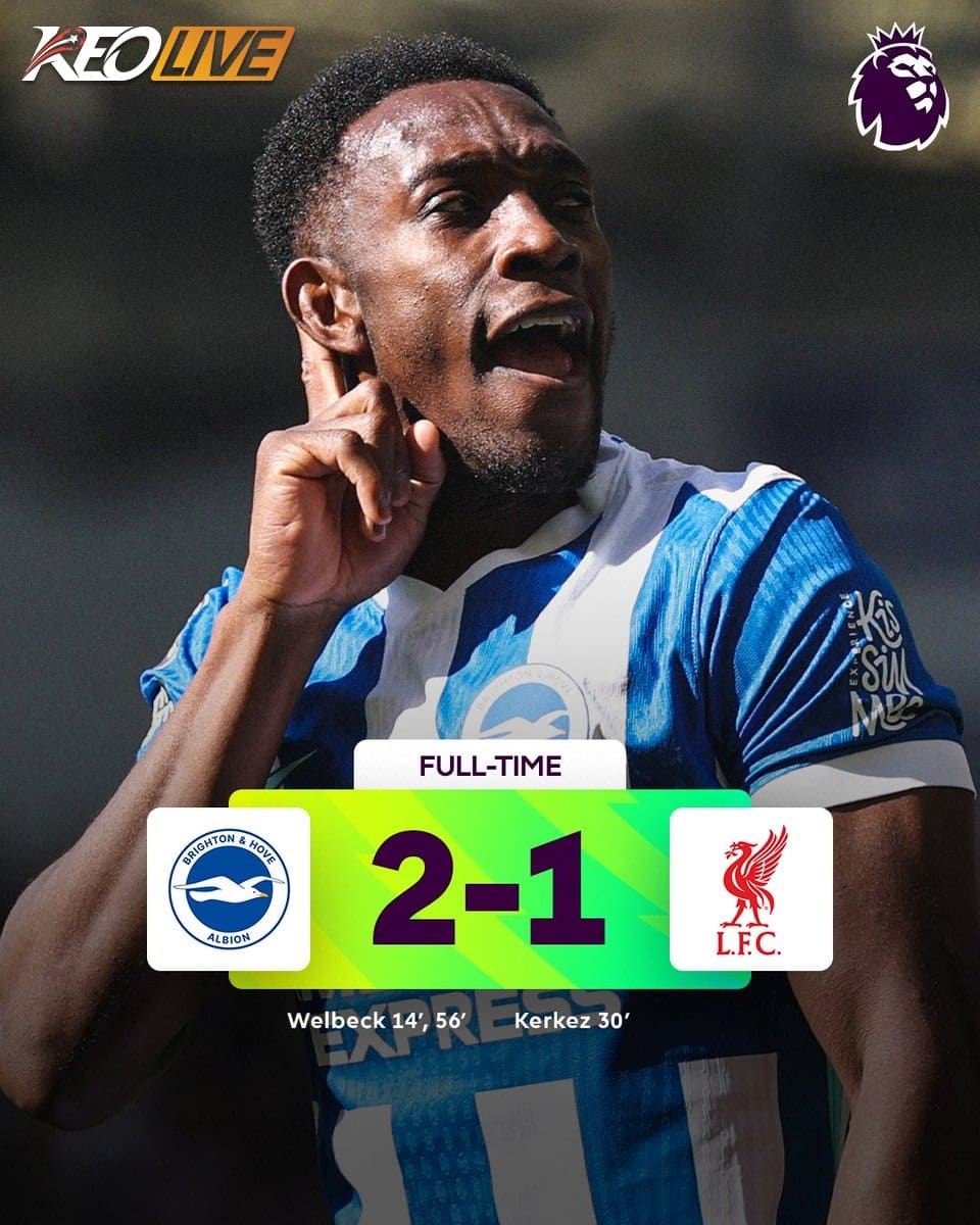 Brighton 2-1 Liverpool | Keolive