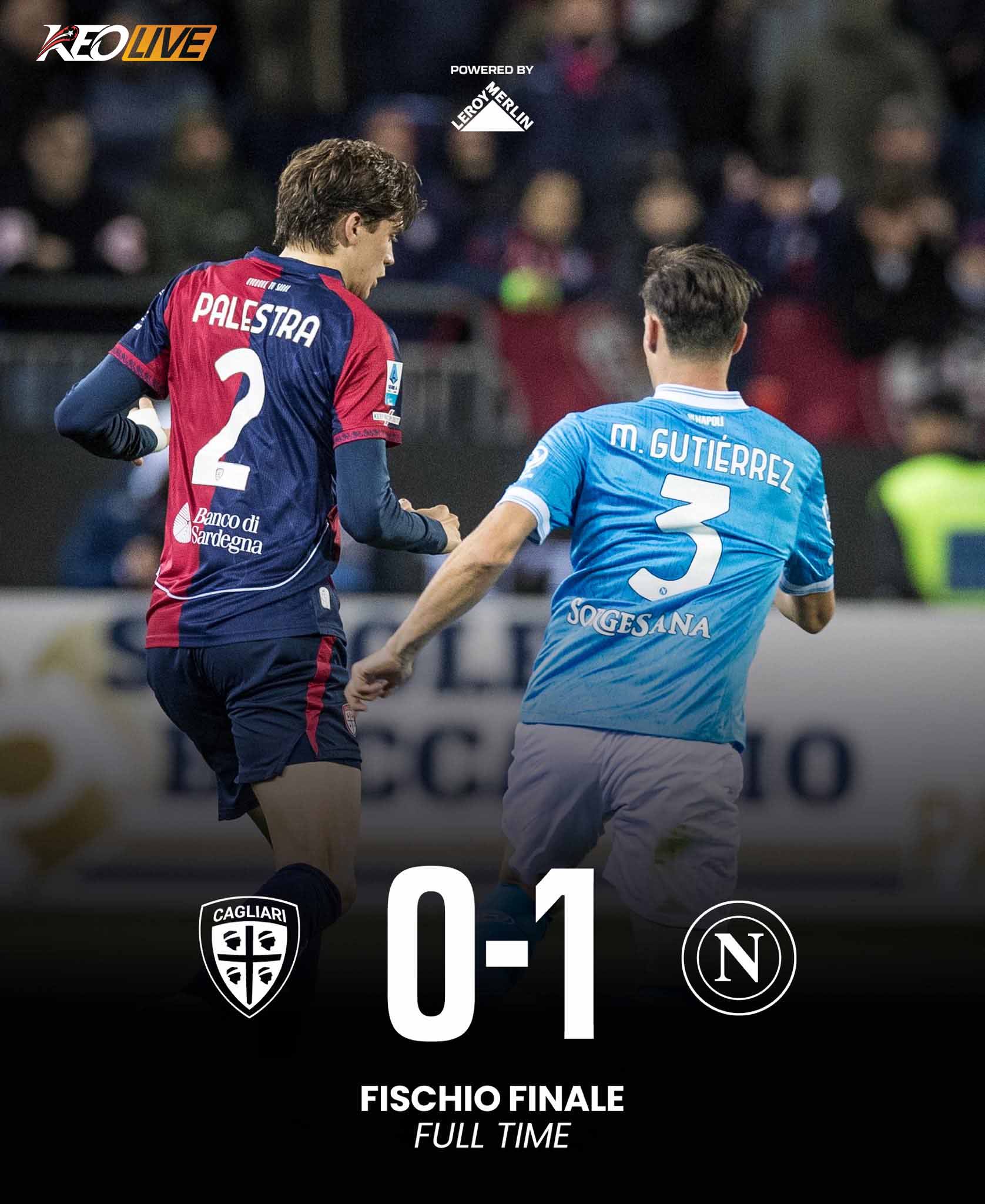 Cagliari 0-1 Napoli | Keolive