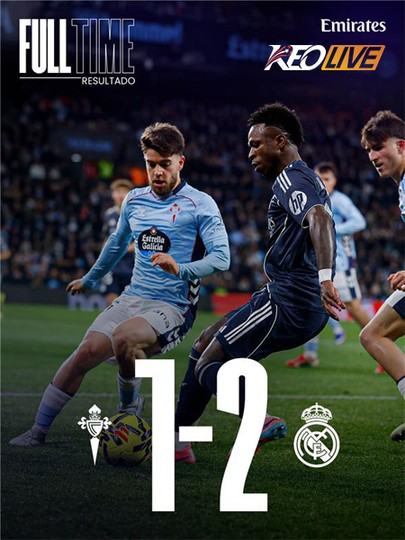 Celta Vigo 1-2 Real Madrid | Keolive