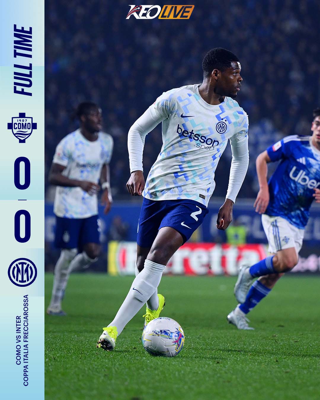 Como 0-0 Inter Milan | Keolive