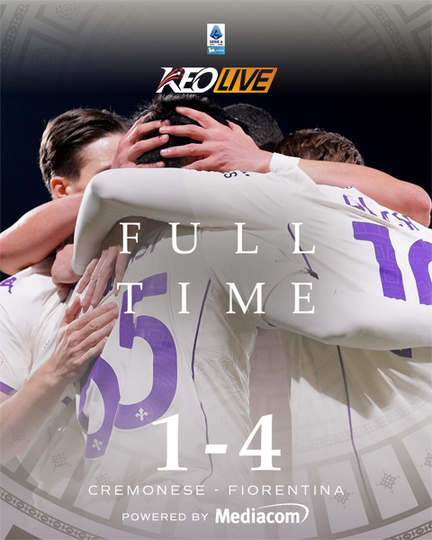 Cremonese 1-4 Fiorentina | Keolive