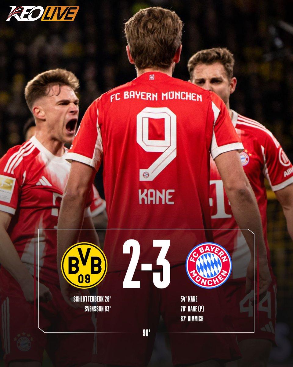 Borussia Dortmund 2-3 Bayern Munich | Keolive