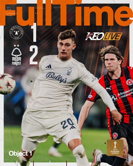 Midtjylland 1-2 Nottingham Forest | Keolive