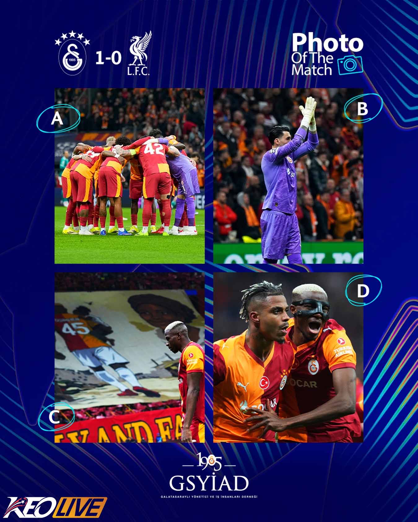 Galatasaray 1-0 Liverpool | Keolive