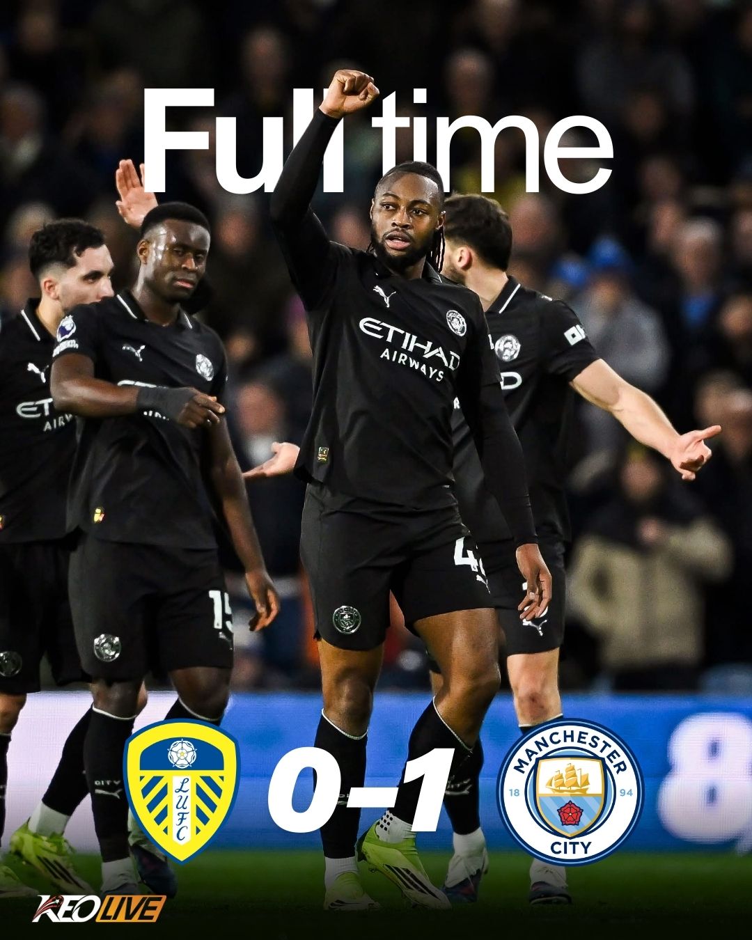 Leeds United 0-1 Manchester City | Keolive