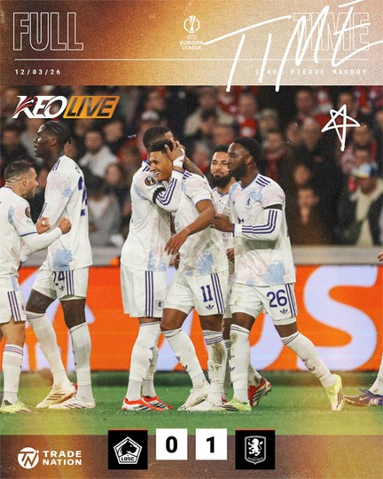 Lille SC 0-1 Aston Villa | Keolive