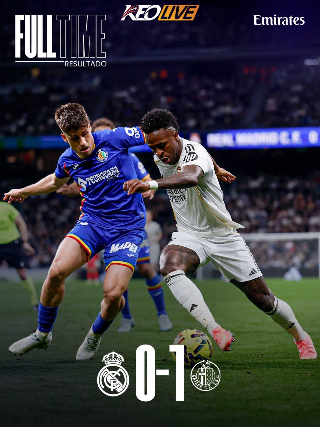Real Madrid 0-1 Getafe | Keolive
