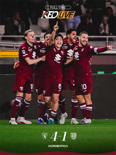 Torino 4-1 Parma | Keolive