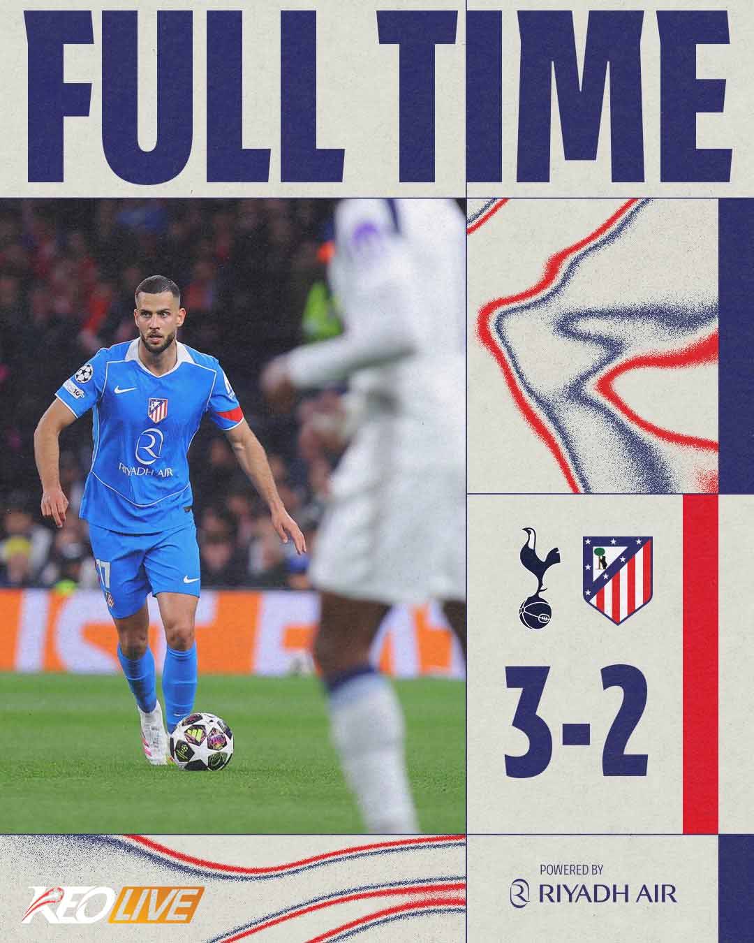 Tottenham 3-2 Atlético Madrid | Keolive