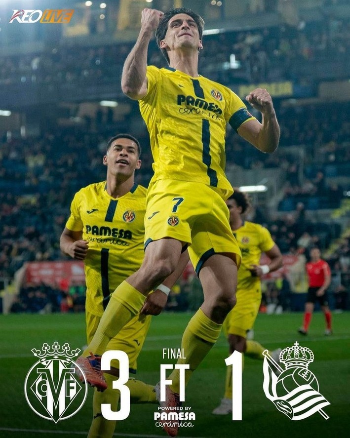 Villarreal 3-1 Real Sociedad | Keolive