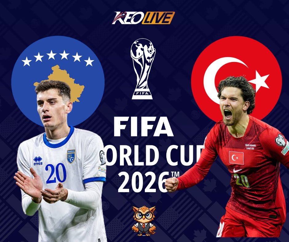 Kosovo vs Thổ Nhĩ Kỳ | Keolive