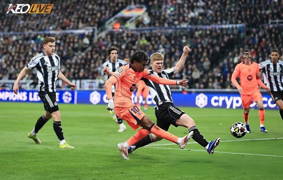 Lần gặp nhau gần nhất Barcelona vs Newcastle United | Keolive
