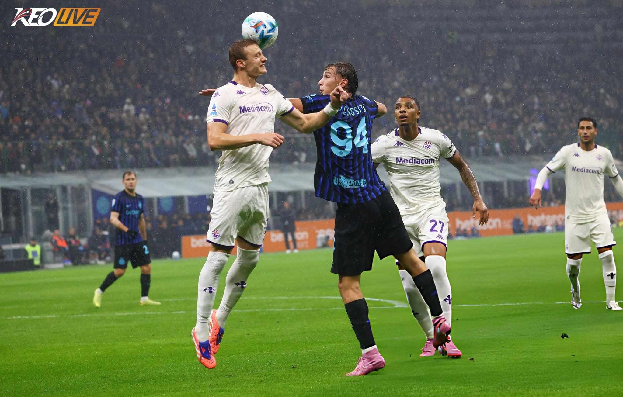Lần gặp nhau gần nhất Fiorentina vs Inter | Keolive