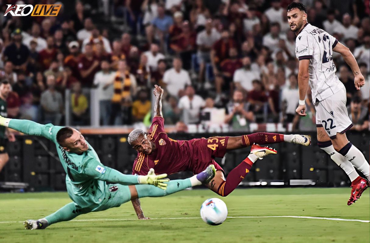 Lần gặp nhau gần nhất giữa Roma vs Bologna | Keolive