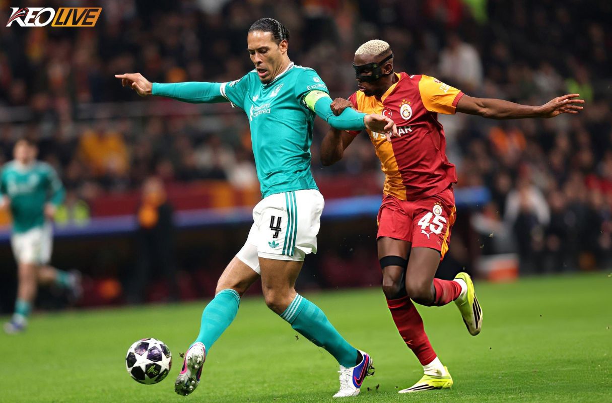 Lần gặp nhau gần nhất Liverpool vs Galatasaray | Keolive