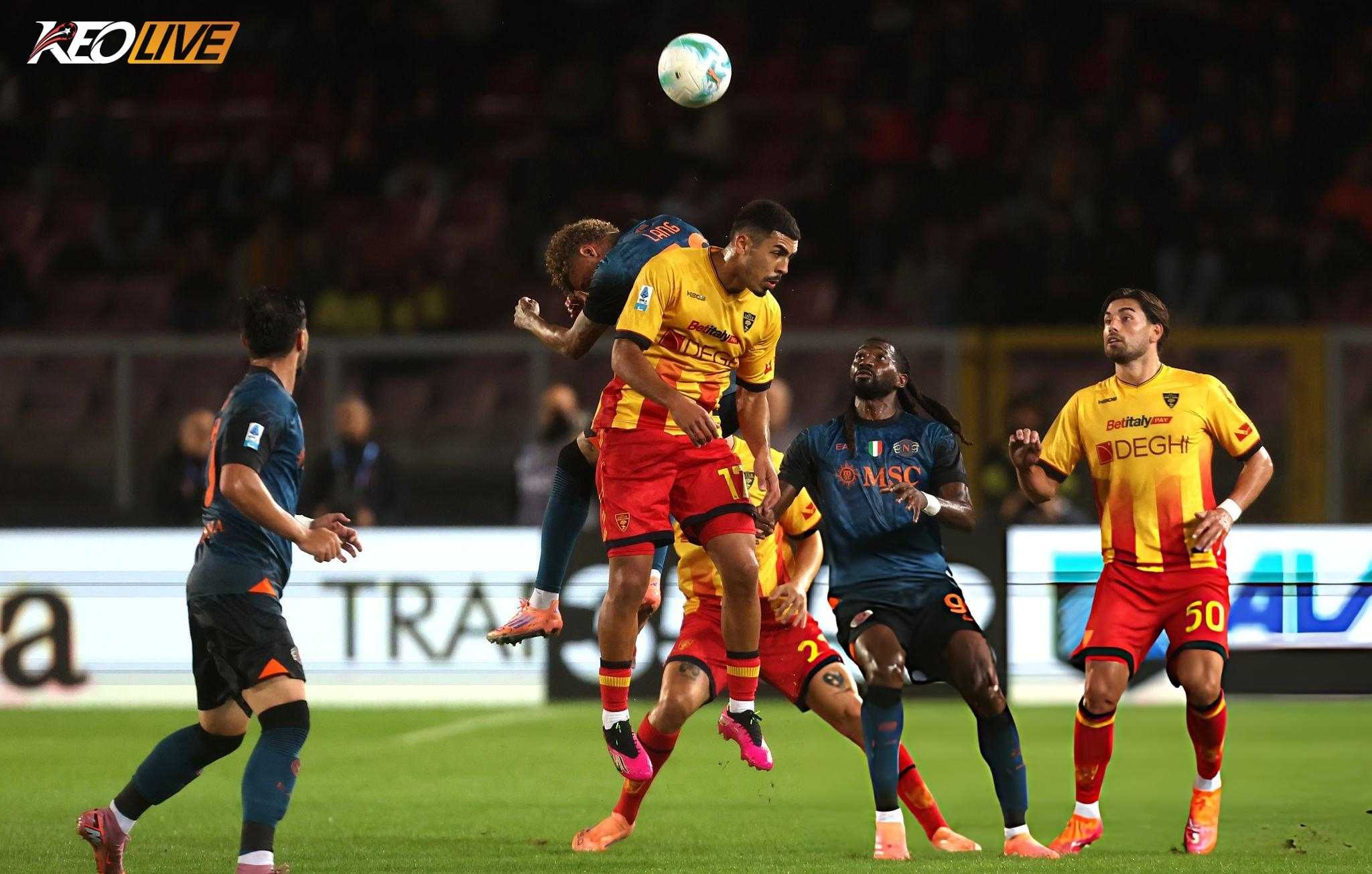 Lần gặp nhau gần nhất Napoli vs Lecce | Keolive