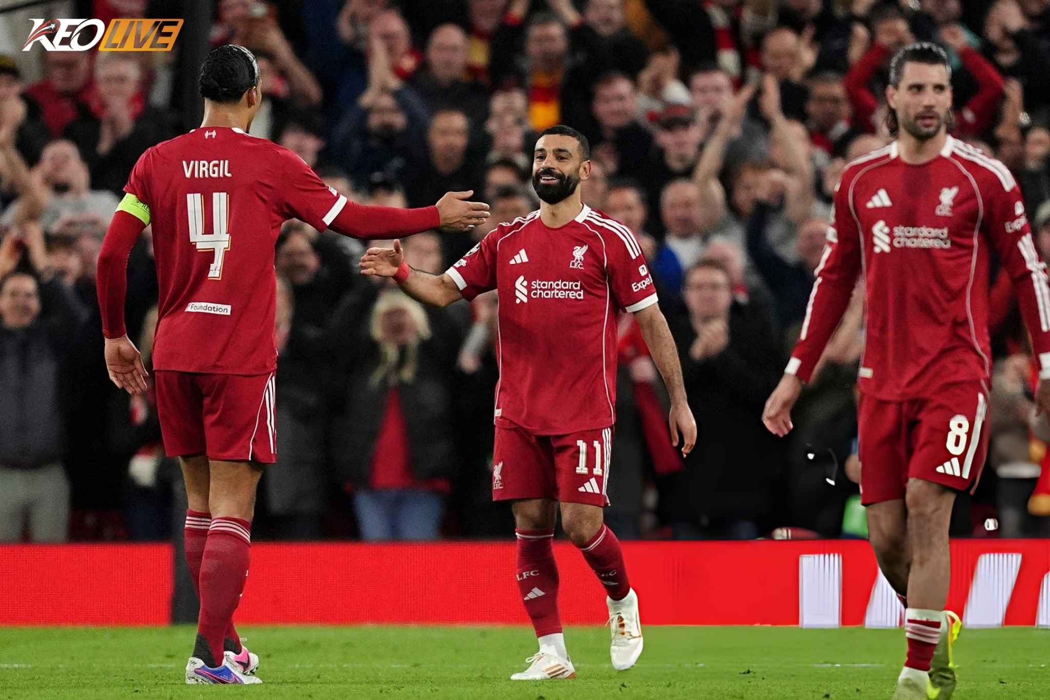 Salah đi vào lịch sử của Liverpool và Champions League | Keolive