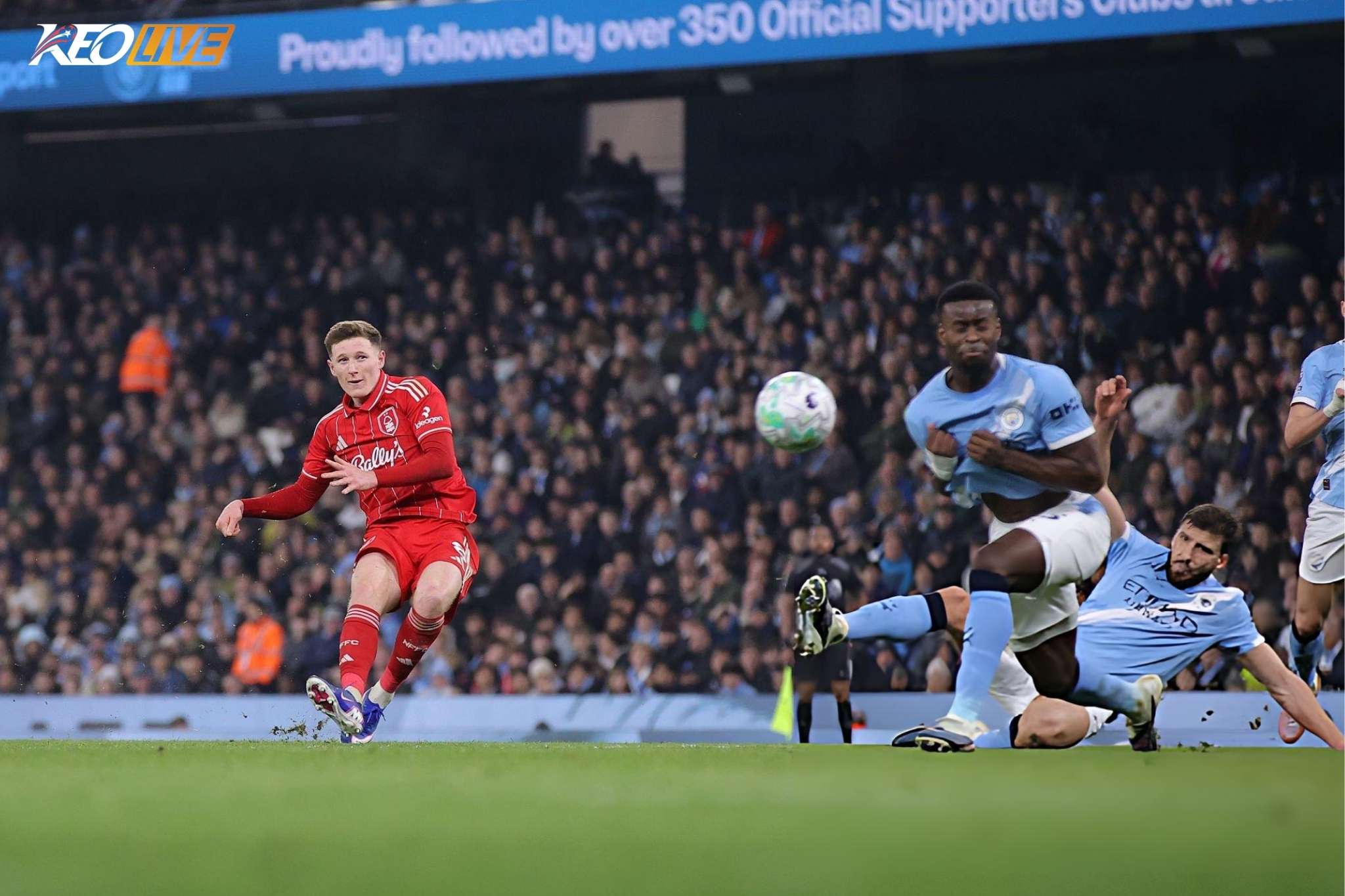 Siêu phẩm sút xa của Anderson đem về 1 điểm cho Forest | Keolive