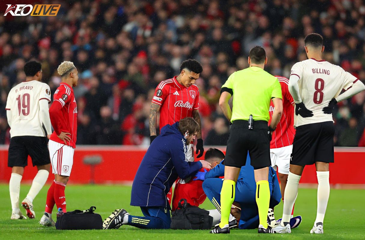 Nottingham Forest chịu tổn thất lớn với chấn thương của Cunha | Keolive