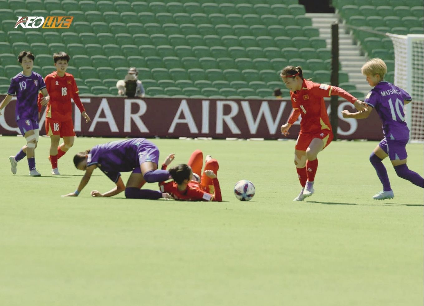 nữ vn vs đài | Keolive