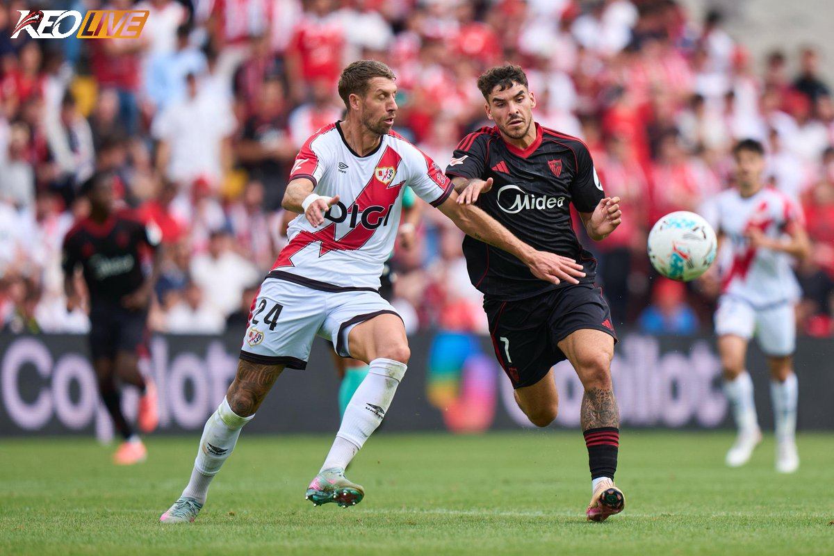 Sevilla đã giành chiến thắng 1-0 trước  Rayo Vallecano ở lượt đi | Keolive