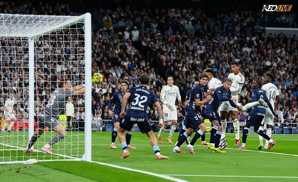 Celta Vigo đã giành chiến thắng 2-0 trước Real Madrid ở lượt đi | Keolive