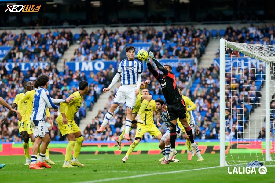 Cuộc gặp gần nhất giữa hai đội kết thúc với chiến thắng 3-2 dành cho Villarreal | Keolive