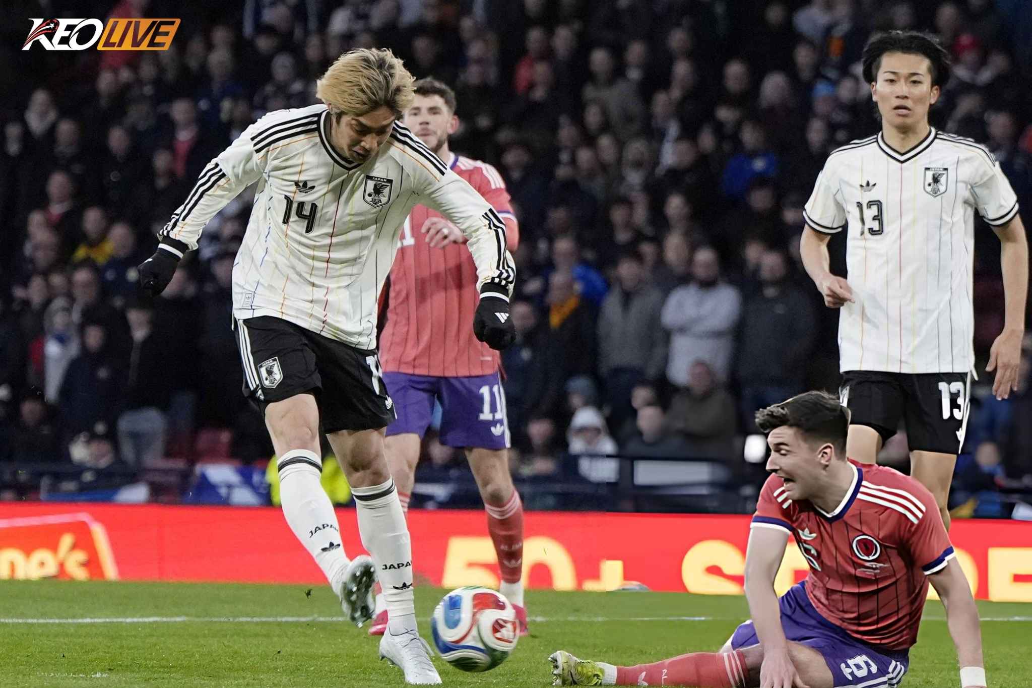 Bàn thắng của Ito đến từ nỗ lực gây áp lực liên tục của Nhật Bản | Keolive