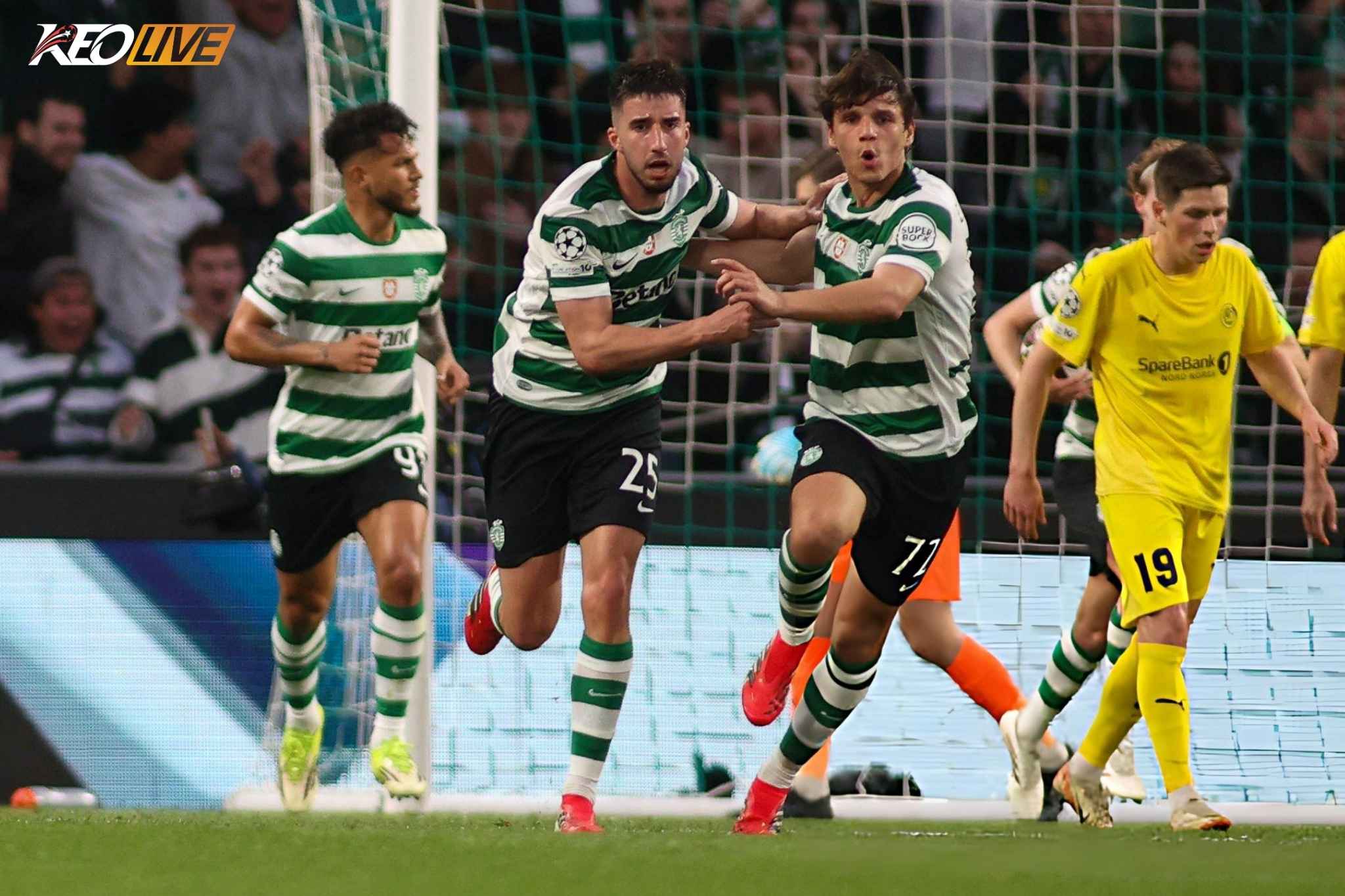 Bàn thắng của Inacio khởi đầu cho cuộc lội ngược dòng thần thánh của Sporting | Keolive