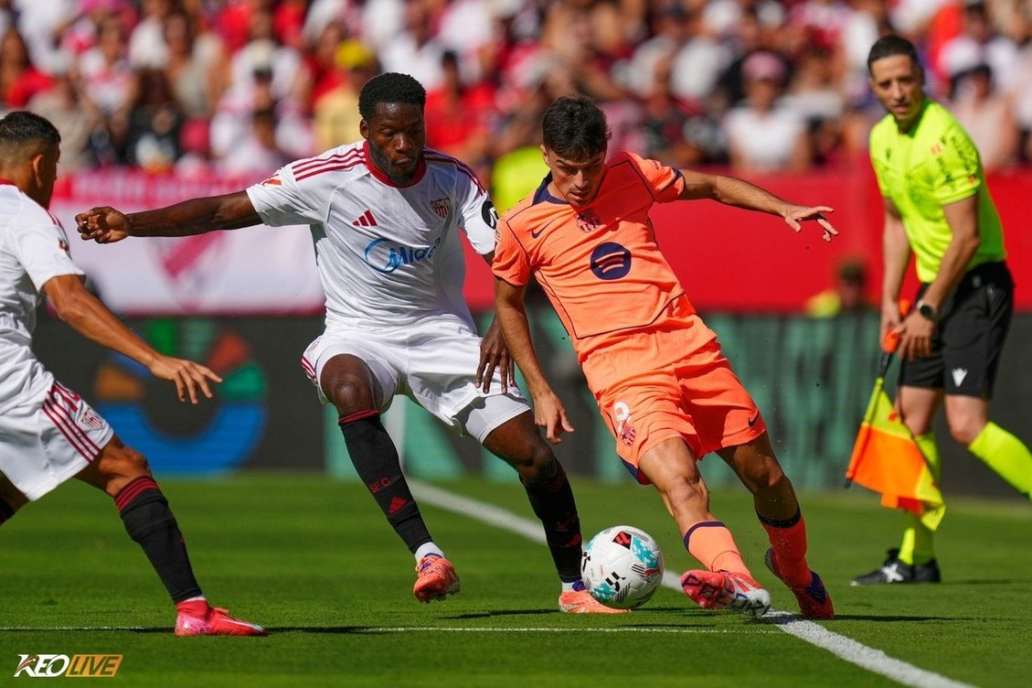 Sevilla đã bất ngờ thắng Barcelona 4-1 ở lượt đi mùa này | Keolive