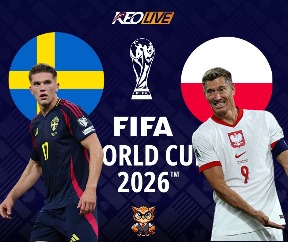 Thụy Điển vs Ba Lan | Keolive