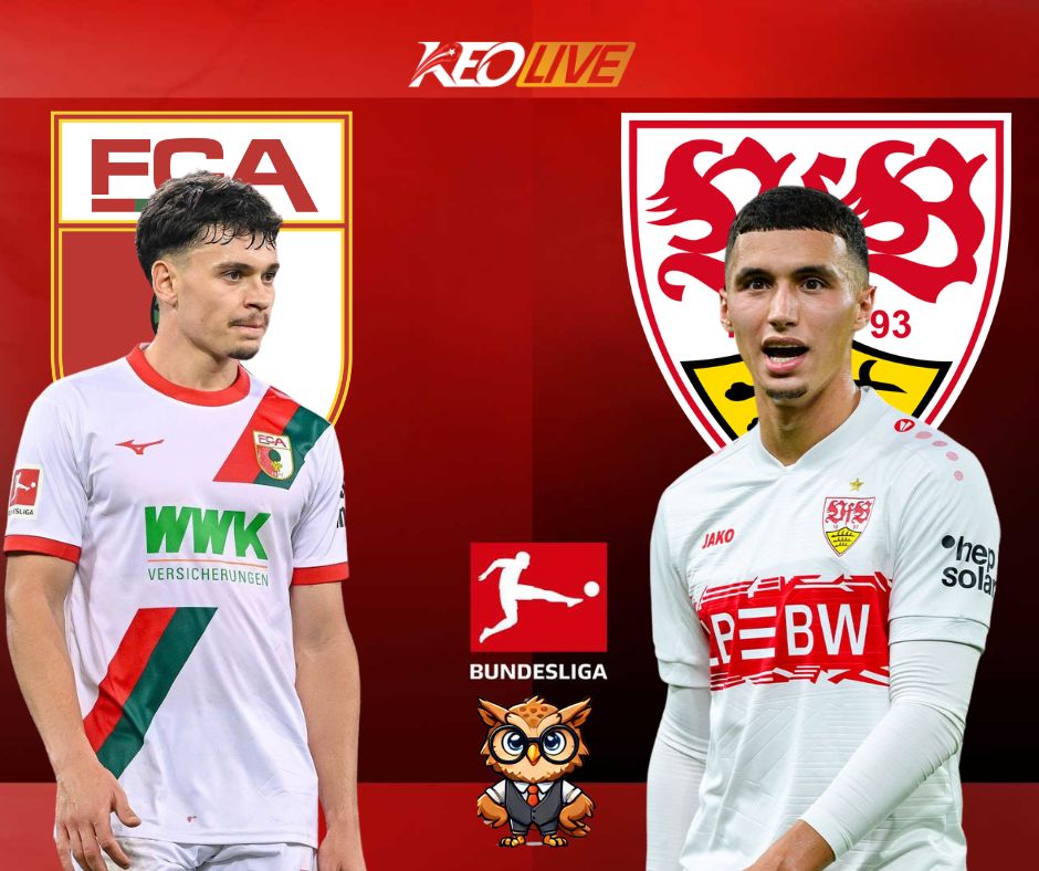 Trận đấu giữa Augsburg vs VfB Stuttgart | Keolive