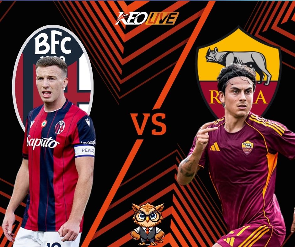 Trận đấu giữa Bologna vs Roma  | Keolive