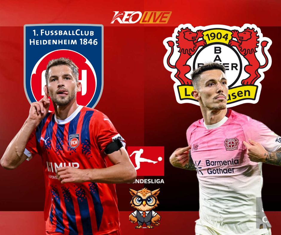 Trận đấu giữa Heidenheim vs Leverkusen | Keolive