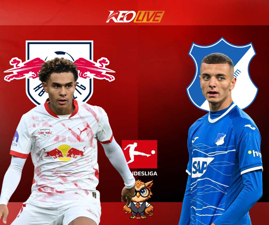 Trận đấu giữa RB Leipzig vs Hoffenheim | Keolive