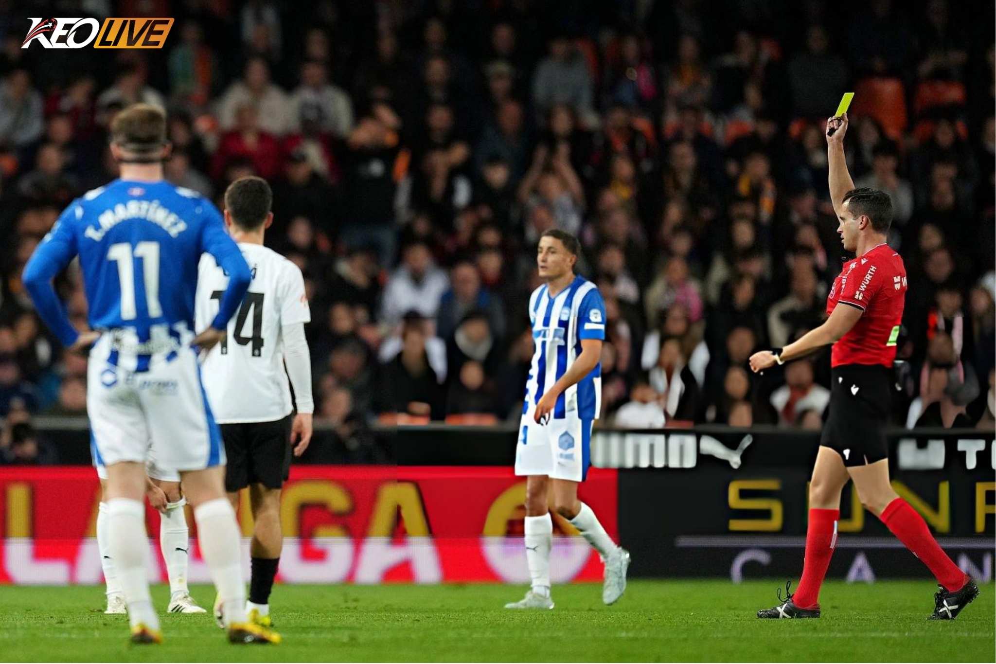 Cơn mưa thẻ phạt đến ở những phút cuối | Keolive