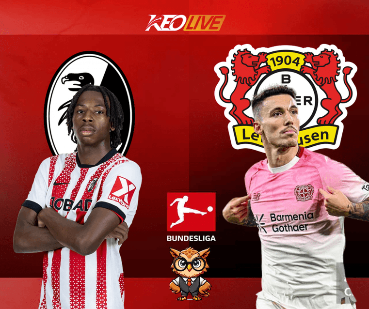 Trận đấu giữa Freiburg vs Leverkusen | Keolive