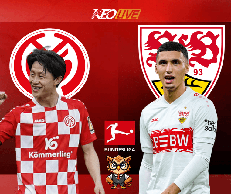 Trận đấu giữa Mainz vs Stuttgart | Keolive