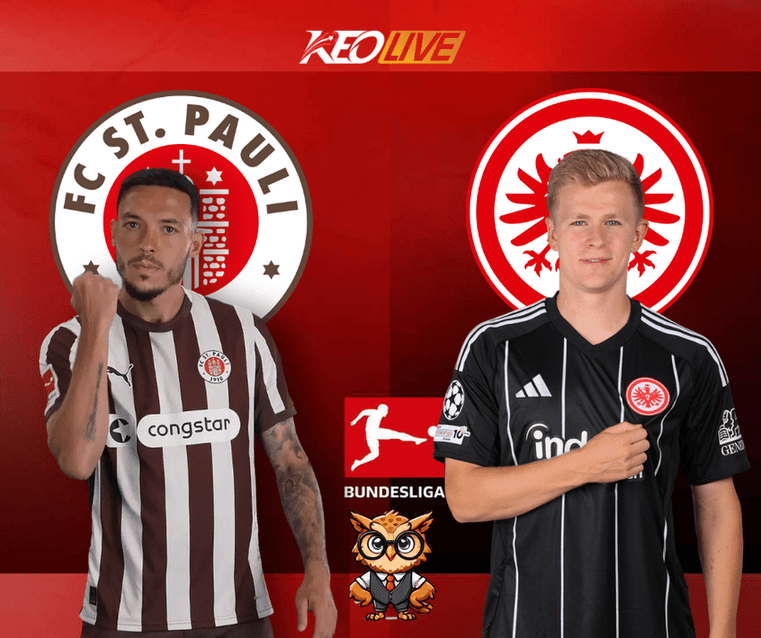 Trận đấu giữa St. Pauli vs Frankfurt | Keolive