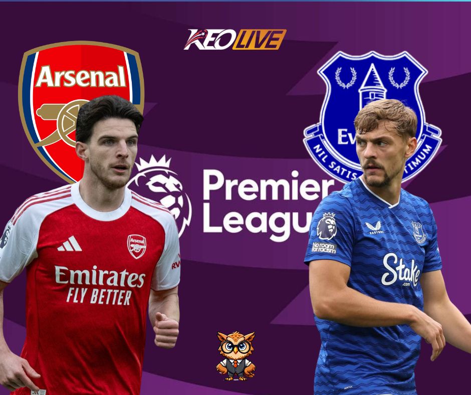 Trận đấu giữa Arsenal vs Everton | Keolive
